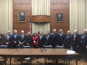 Coalition of State Medical Societies representatives in the US House Energy and Commerce Committee chambers.