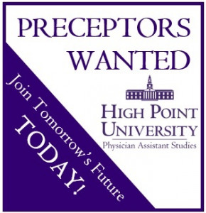 High Point University Seeks PA Preceptors