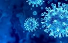 Coronavirus virus outbreak and coronaviruses influenza background as dangerous flu strain cases as a pandemic medical health risk concept with disease cells as a 3D render